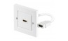 HDMI-uttag med väggpanel