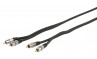 RCA-kabel 2x hane - 2x hane 5 m