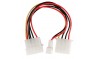 Intern Strömkabel Molex Hane - Molex Hona + 3-Pin Fläkt Power 